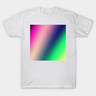 red blue green abstract texture background T-Shirt